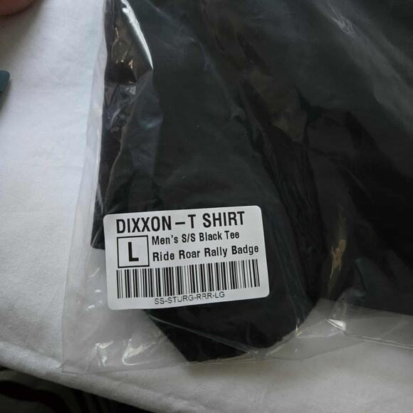 Dixxon Flannel Co. Ride Roar Rally Badge Crewneck T-shirt Size L NWT Sturgis - Picture 5 of 5